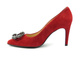 Brenda Zaro T3453 dámské vysoké podpatky, červené