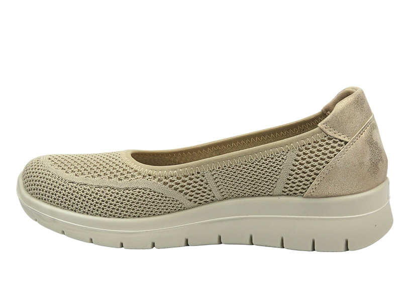 Polobotky, espadrilky dámské béžové News 24TX02-7656