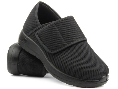 Pantofle, dámská zdravotní preventivní obuv Novinky 23SP02-5799, černá