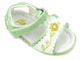 Dětské sandály s koženou stélkou - FLAMI 616-86612C, zelené