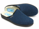 Zateplené pánské pantofle s vlnou - Dr Orto 000M325, tmavě modrá