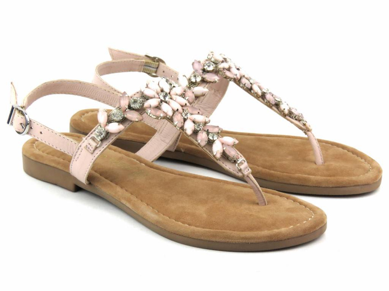 Dámské sandály, žabky - Marco Tozzi 2-28188-20, růžové II