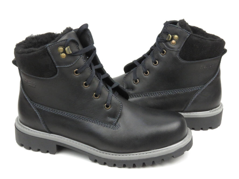 Pánské boty - HELIOS Komfort 822, černé