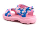 Dětské pěnové sandály na suchý zip - AXIM 2234, růžové