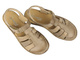 Dámské kožené sandály Helios Comfort 159, béžové