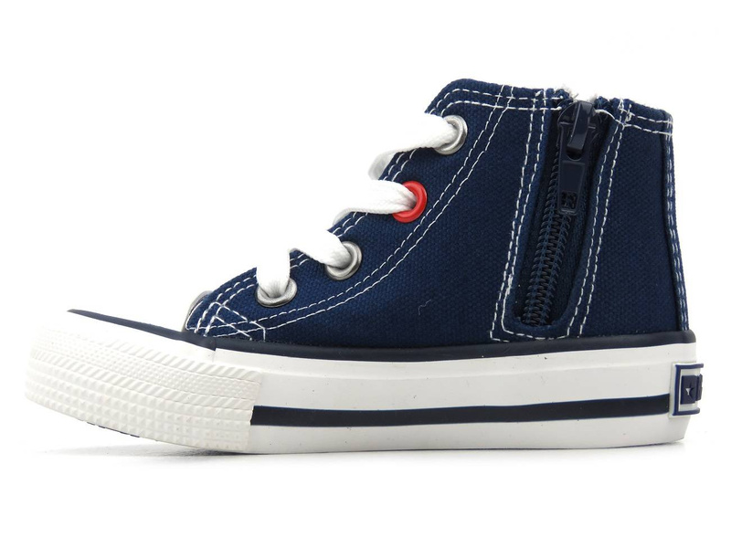 Dětské vysoké tenisky - BIG STAR HH374085, tmavě modrá