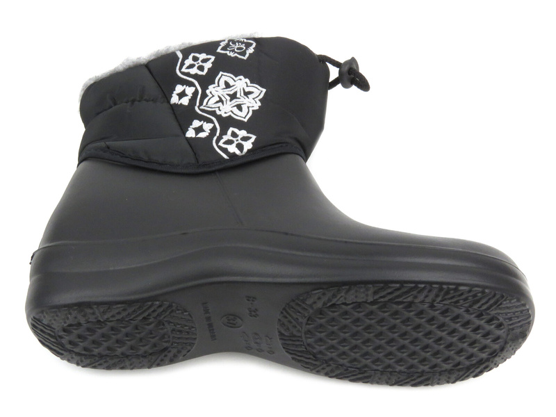 Teplé dámské sněhule - Realpaks D-335, černé