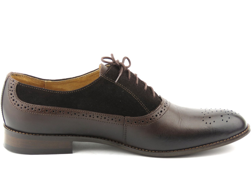 Pánské capon brogues IGUANA Lider 333-687, hnědé