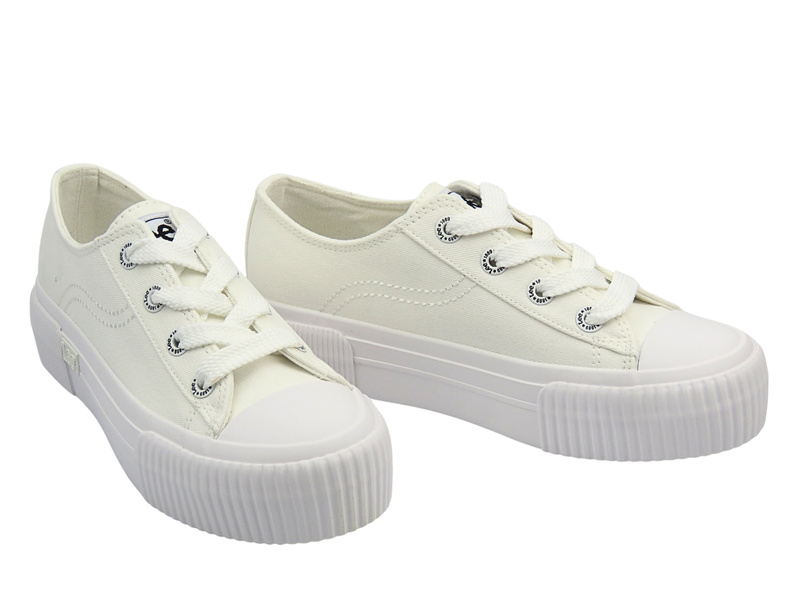 Dámské tenisky na platformě, bílé – Lee 50251001.1FG