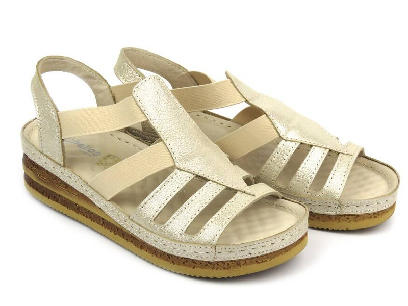 Helios 638/2 dámské sandály, černé