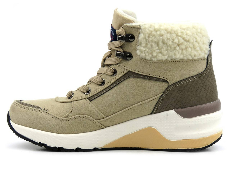 Dámské tenisky se stabilní podrážkou - LEE COOPER LCJ-21-01-0561L, béžové