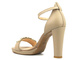 Dámské sandály na vysokém podpatku - Uncome 36302, béžové