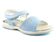 Dětské sandály pro dívky American Club 503-632, modré