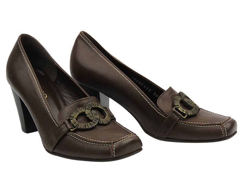 Béžové kožené lodičky - ZYCH&STASZEWSKI 2377