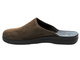 Pohodlné pánské pantofle INBLU DG-82U, tmavě hnědé