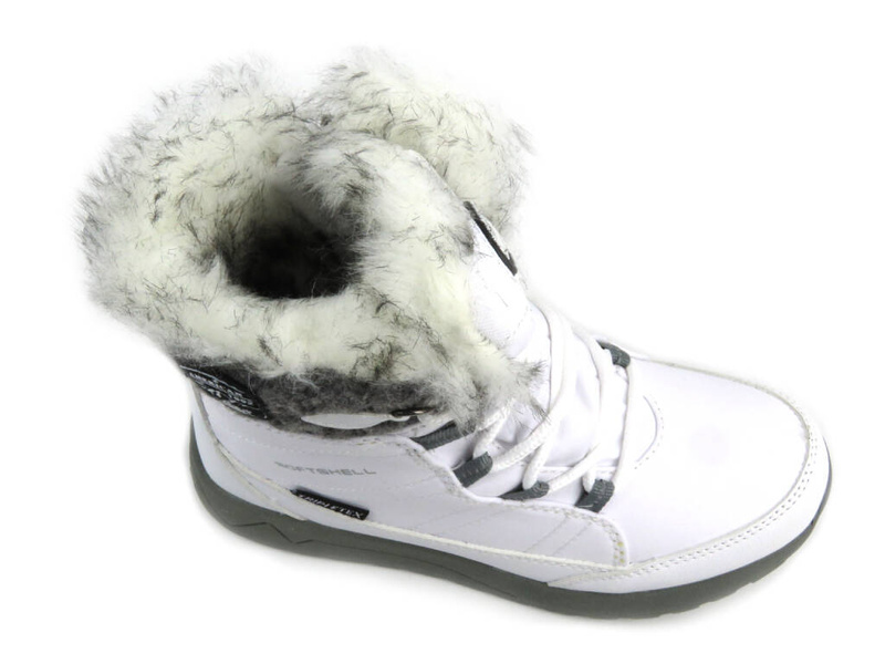 Dětské sněhule - AMERICAN CLUB SN 39/23, bílé