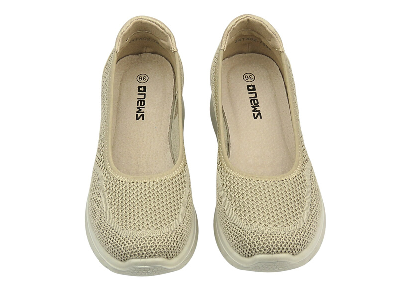 Polobotky, espadrilky dámské béžové News 24TX02-7656