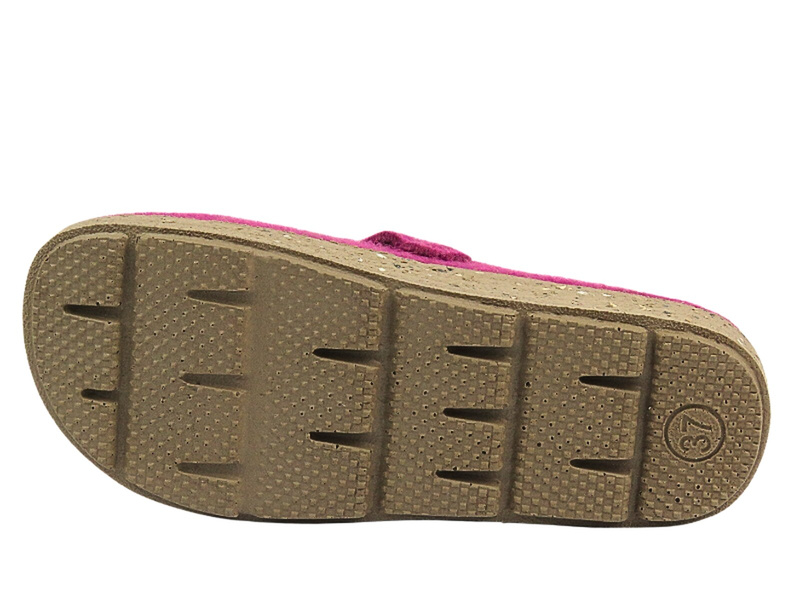 Dámské plstěné pantofle Inblu ED-19 Fuchsia Slip-on