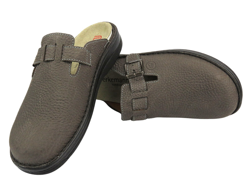 BERKEMANN MAX PLUS pánské žabky 05729-719 Brown, nastavitelné