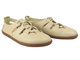 Dámské kožené nízké boty Barefoot Helios Comfort 438B Ecru