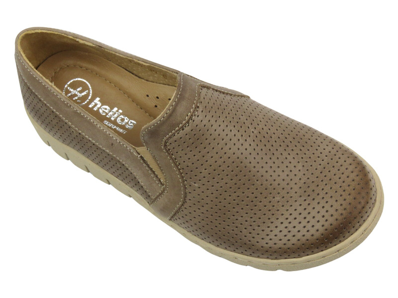 Dámské nazouváky - Helios Comfort 430, béžová