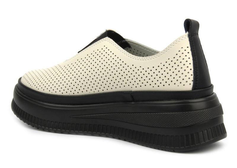 Dámská kožená polobotka - Artiker 54C1705, béžová