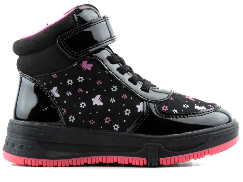 Dětské zimní kotníkové boty - AMERICAN CLUB XD 66/22, černé