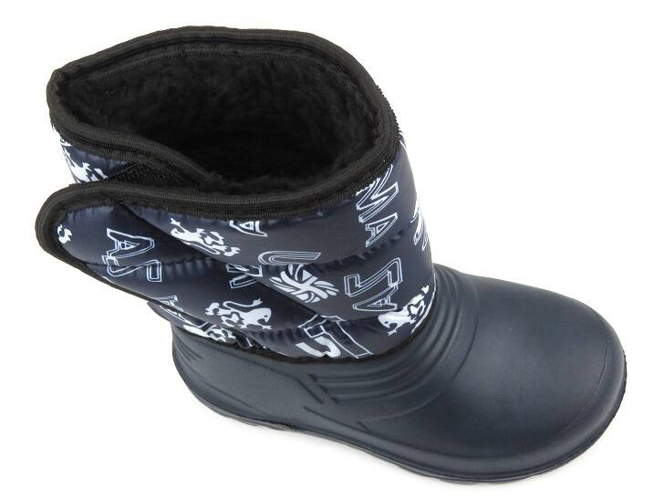 Dětské sněhule - Realpaks DC-8/2, tmavě modrá