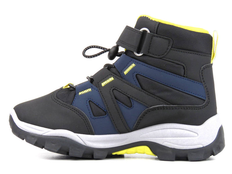 Kotníkové boty, zimní sportovní boty pro kluky - AXIM 23017, černá