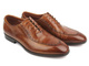Elegantní pánské polobotky, brogues, oxfordky Brooman T127-353-A06, hnědá barva