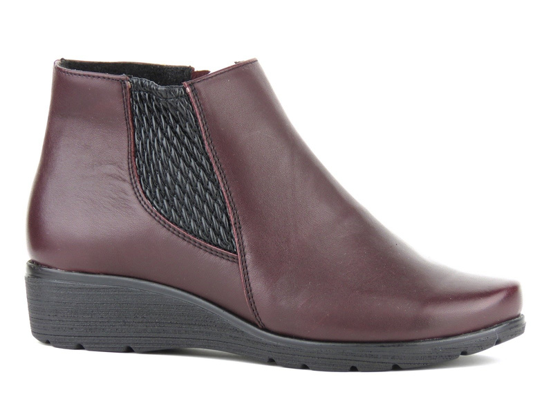 Dámské kozačky na klínku HELIOS KOMFORT 704