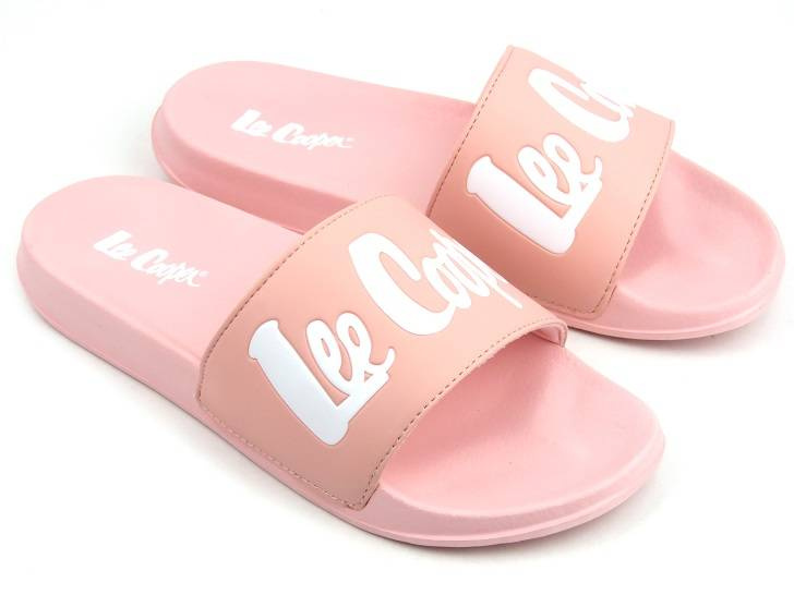 Dámské žabky se silnou podrážkou - Lee Cooper 21-42-0226L (21-42-0998L), růžové