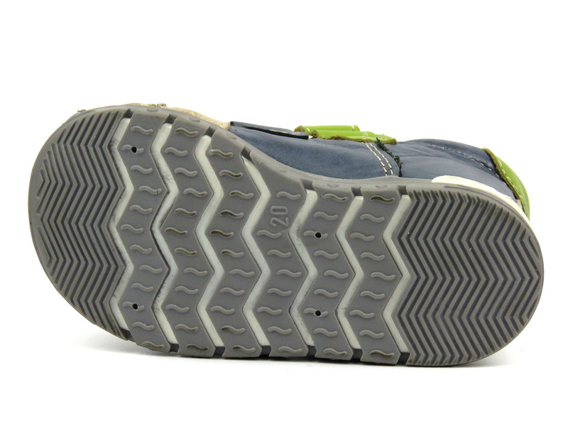 Dětské kožené boty Mido Noster 241, modré