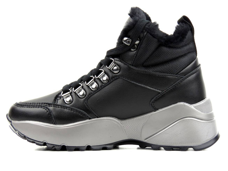 Dámské sněhule se silnou podrážkou - LEE COOPER LCJ-21-31-0618L, černé