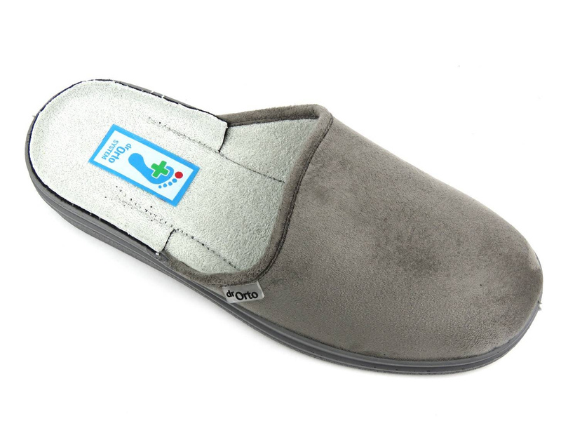 Pánské preventivní a zdravotní pantofle Befado Dr Orto 132M010, šedé