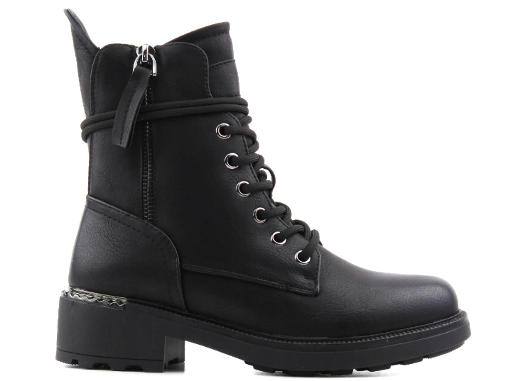 Zateplené kozačky, dámské kozačky - EVENTO 21BT35-4226, černé