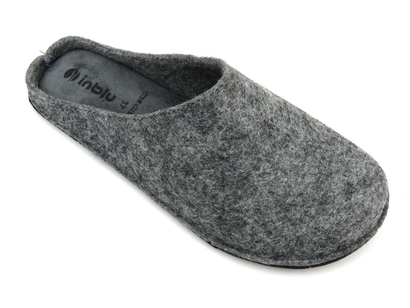 Dámské pantofle s ozdobnými krystaly - INBLU BS-46, modré