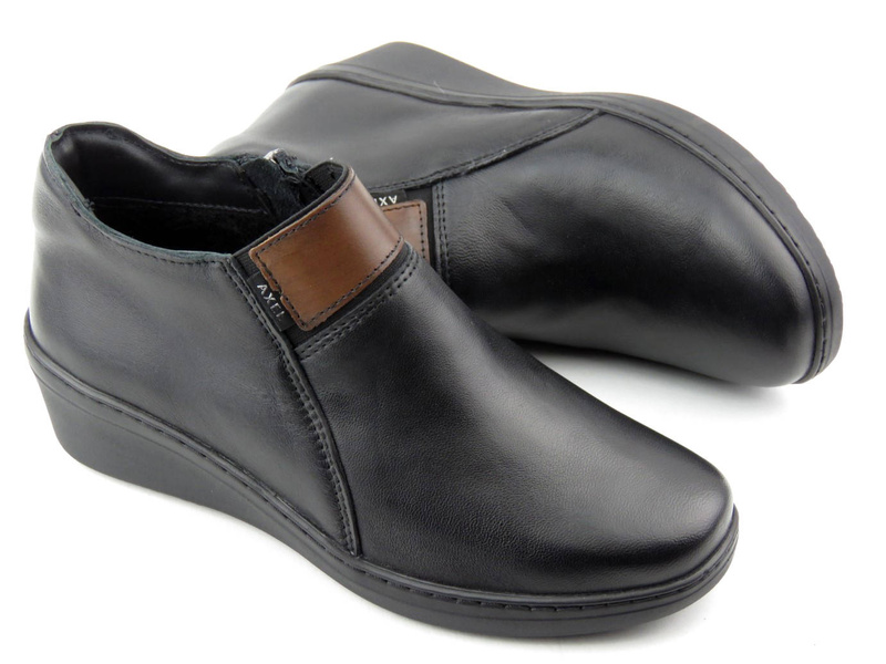 Dámské kotníkové boty vysokého střihu (H) - AXEL KOSELA 1776/9884, černé