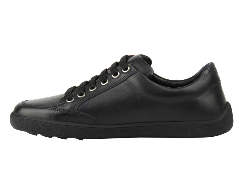 Dámské barefoot polobotky Nika Komfort 26014, černé