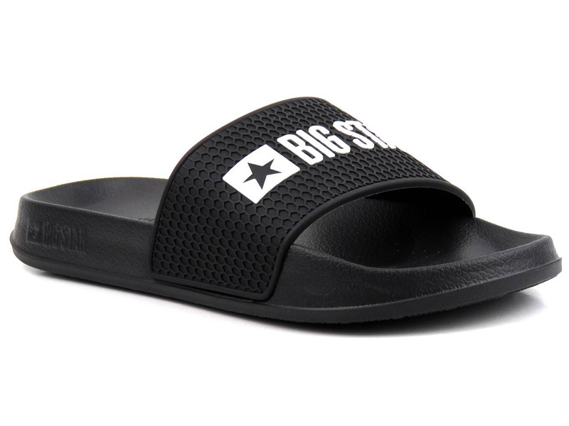 Pánské bazénové a plážové žabky - Big Star JJ174505, černé