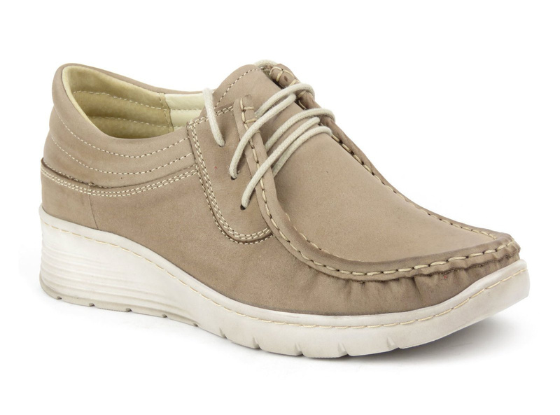 Pohodlná dámská obuv Helios 381, béžová