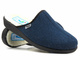 Zateplené pánské pantofle s vlnou - Dr Orto 000M325, tmavě modrá