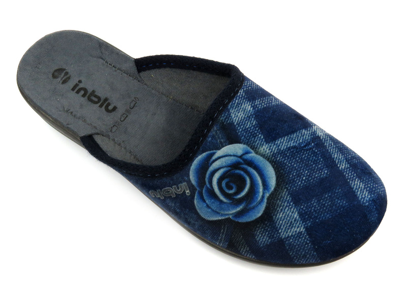 Dámské pantofle, sálové pantofle INBLU CARLOTTA, šedé