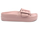 Dámské pěnové žabky s přezkou - Big Star NN274A663, růžové