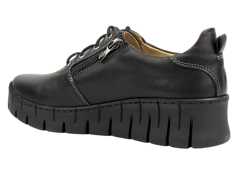 Dámská kožená obuv - Helios 420, černá