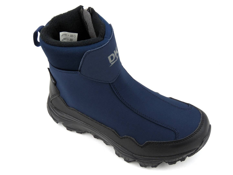 Dámské sněhule DK TECH Soft Shell 2462, tmavě modrá