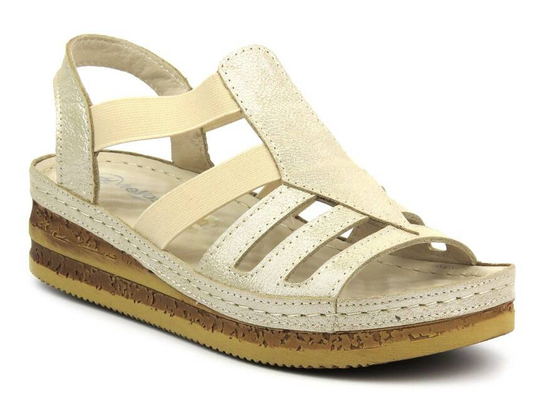 Helios 638/2 dámské sandály, černé