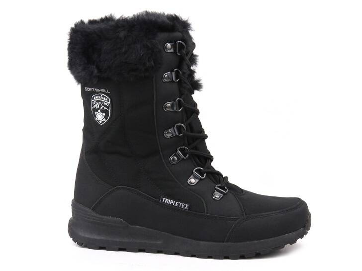 AMERICAN CLUB SN28/23 dámské vysoké boty do sněhu, Softshell a Tripletex