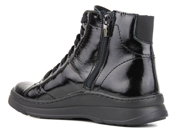 Dámské kozačky zateplené filcem - HELIOS Komfort 517, černé