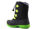 Dětské sněhule s manžetou - LEE COOPER LCJ-21-44-0519K, černá se zelenou